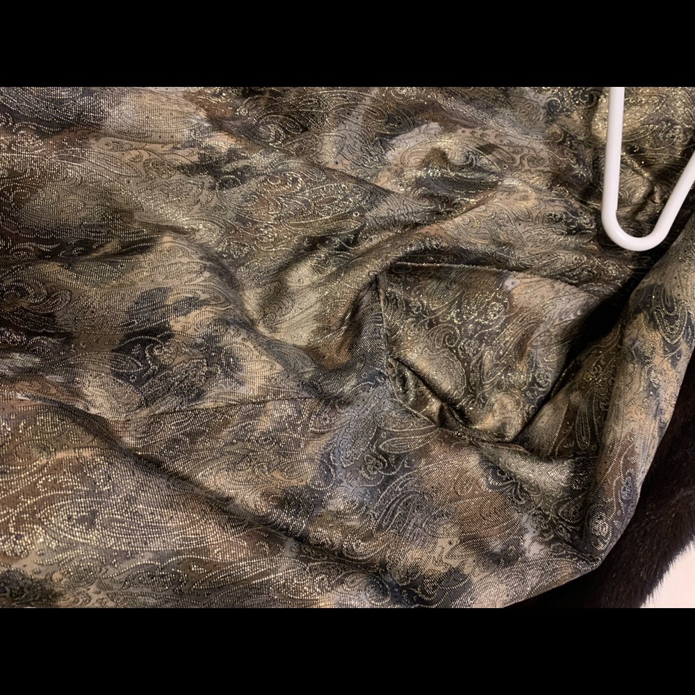 Full Genuine Brown Fur Coat Size 2X - 3X .  By Sam Siegel Chicago - Picture 8 of 11